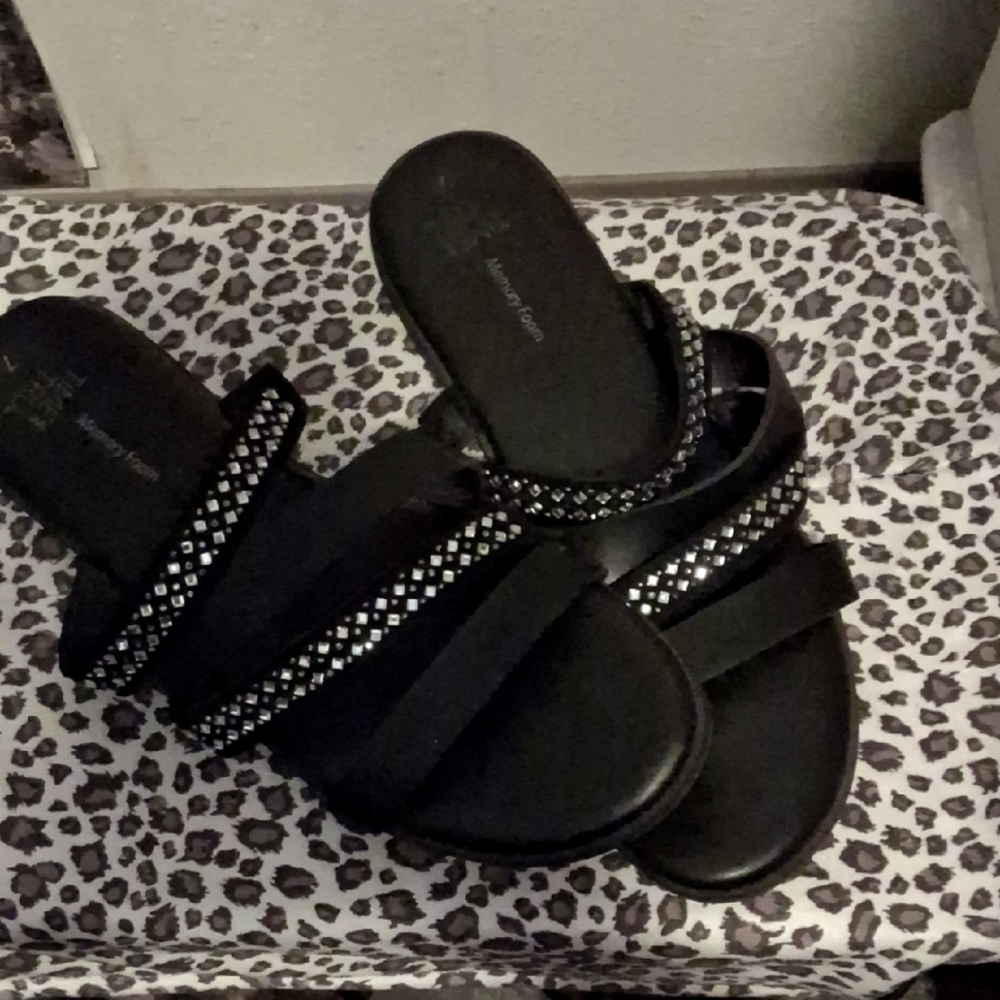 Women's Black Sandals